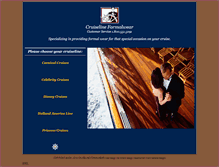 Tablet Screenshot of cruiselineformal.com